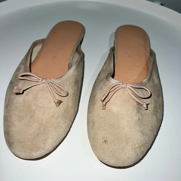 J. Crew Calf hair Zoe ballet flats Size 6 - Picture 1 of 5